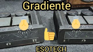 Adjusting the Gradiente HA2, to mount the ESOTECH rack