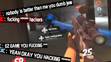 Certified Cheating Detector 🤡 - TF2 Sniper Gameplay