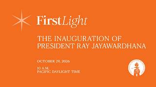 Full The Inauguration of President Ray Jayawardhana Update