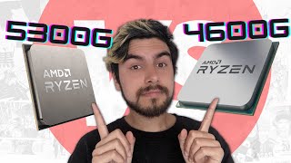Nuevo NO siempre es MEJOR! - AMD Ryzen 3 5300G vs AMD Ryzen 5 4600G