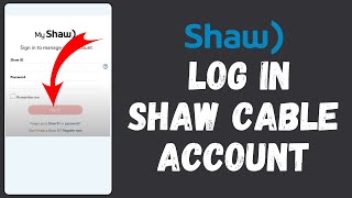 Shaw Cable Account login 2024 | How to Sign In Shaw Cable Account