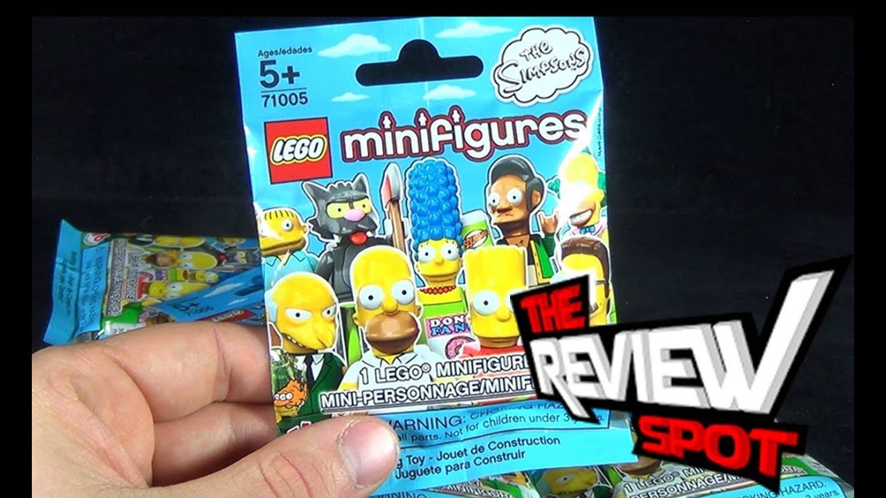 Collectible Spot Lego Simpsons Minifigures Blind Bags, Part 3 YouTube