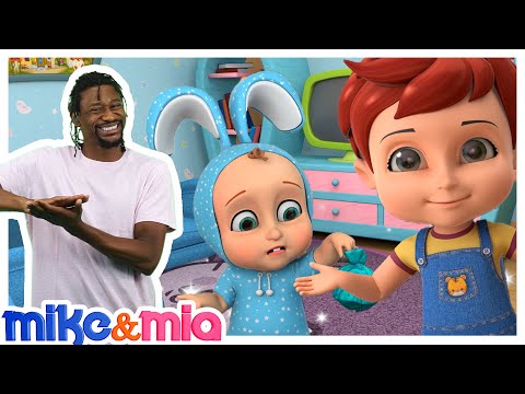 The Clean Up Song | Mike and Mia ASL Nursery Rhymes | Sign Language for Kids