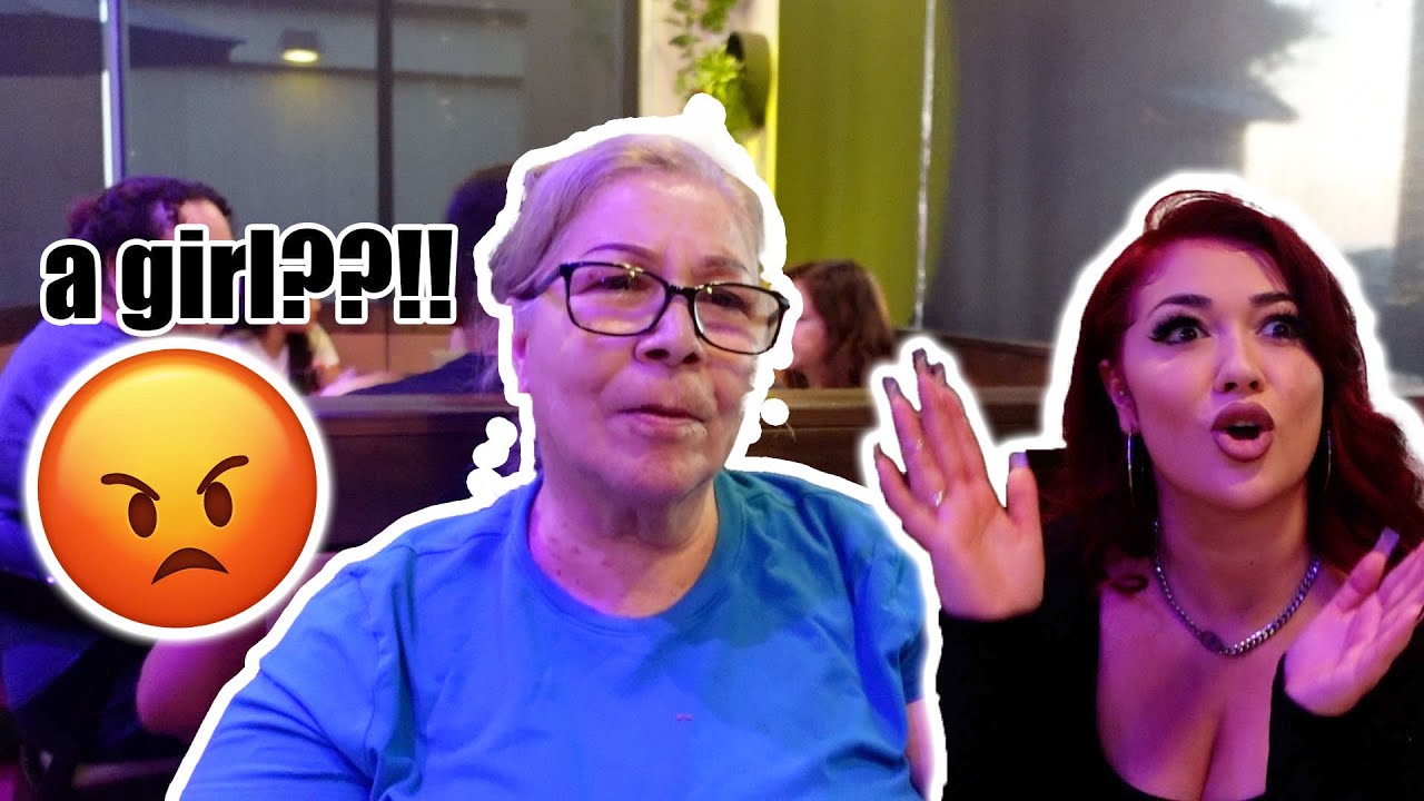 TELLING MAMA WE ARE EXPECTING A GIRL TO GET HER REAL REACTION **PRANK**