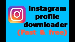 instagram profile downloader screenshot 1