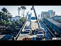 𝗟𝗜𝗚𝗛𝗧𝗦 𝗢𝗨𝗧: Crews Remove Bridge Light Poles as Santa Monica Pier Project Advances