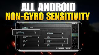 Zero Recoil Non Gyro Sensitivity For All Android Devices | Best No Recoil Sensitivity | BGMI & PUBG