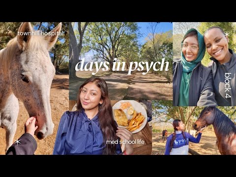 MED SCHOOL VLOG 🩺 Psychiatry rotation in fifth year | life as a medical student