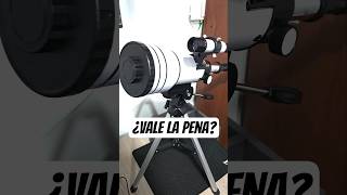 ¿Se puede ver la LUNA con un telescopio de TEMU? 🔭🌕  #shorts  #Temu #Telescopio #Review #Astronomia