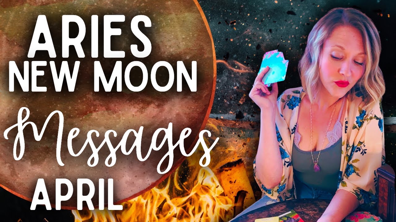 🌚 Aries NEW Moon Messages  ♈︎ THE ONLY MOON RITUAL VIDEO YOU'LL NEED | April 2021
