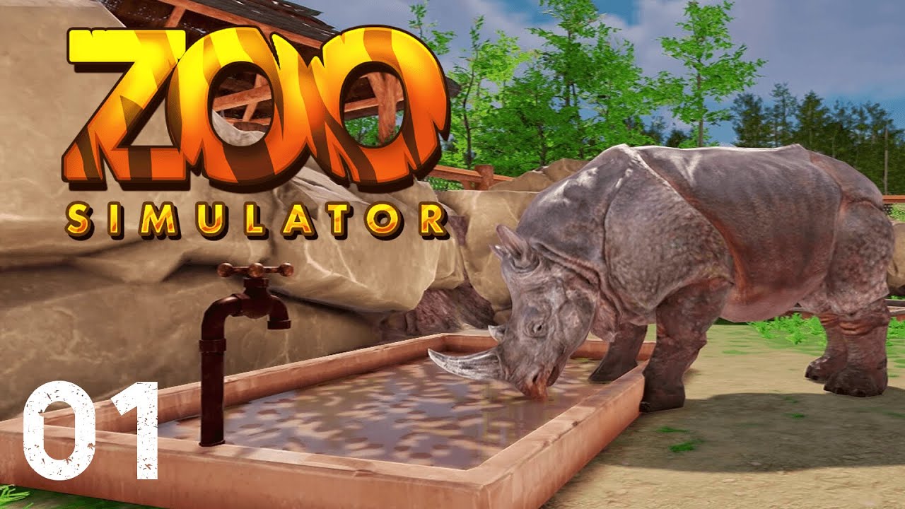 Zoo Simulator 🦁 [FR] Let's play 01 | On découvre la 1.0 🐘🌿 - YouTube