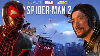 Martin Lee's Escape - Spider-Man 2 PS5 Gameplay [ 4K ]