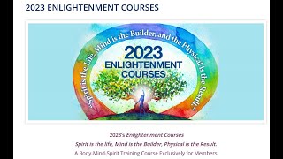 Edgar Cayce - Are Enlightenment Course - Navigating To Each Year - 2018 To 2023