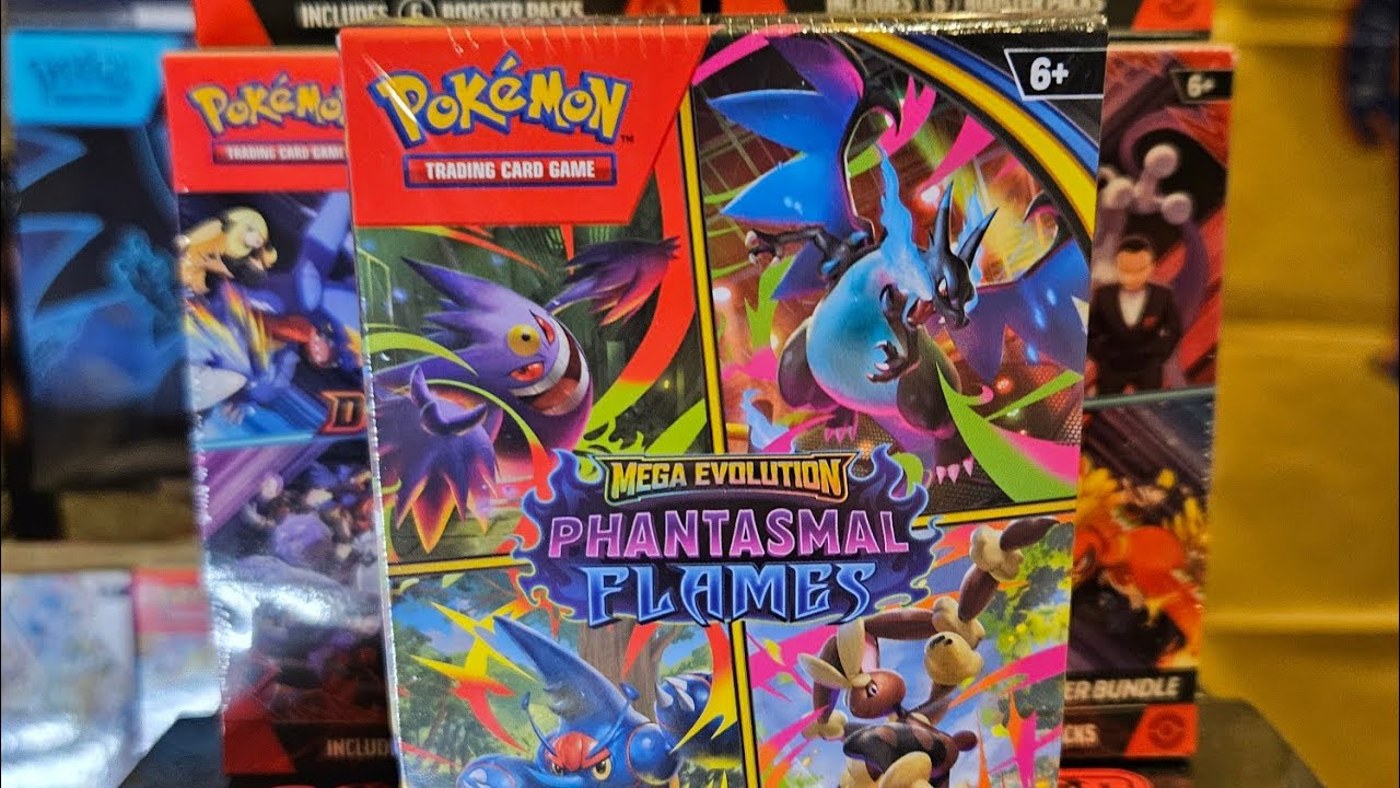 Pokémon phantasmal flames booster bundle! HITS!