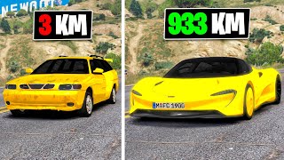 EVOLUI PARA CARRO DE OURO MAIS RÁPIDO DO GTA 5