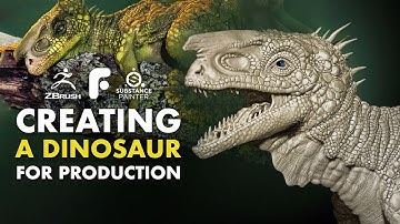 Modeling & Texturing a Dinosaur for Production  - Trailer