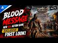 Blood Message - First Look at the Brutal New AAA Action Game | PS5
