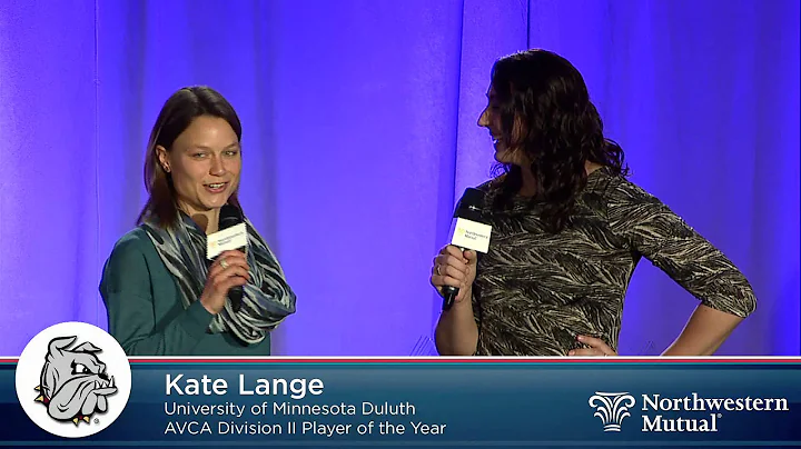 Kate Lange - 2013 AVCA Division II Player of the Y...