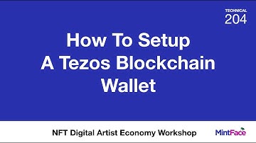 How To Setup A Tezos Blockchain Wallet