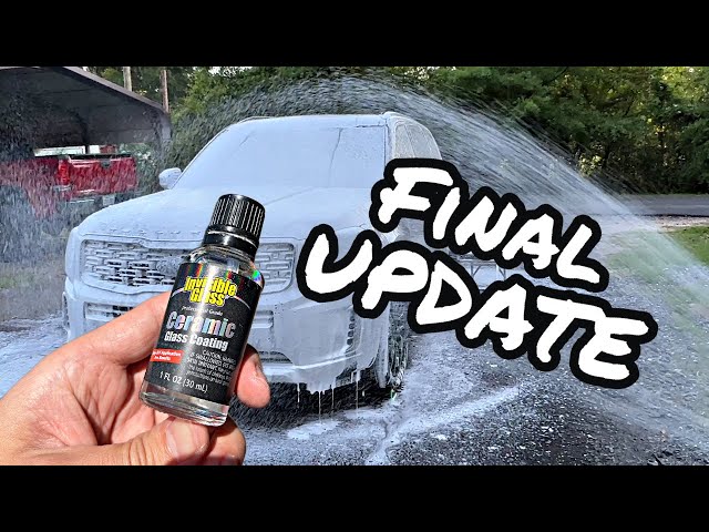 Did The Invisible Glass Ceramic Glass Coating Survive a Whole Year!? 