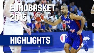 Russia V France - Group A - Game Highlights - Eurobasket 2015