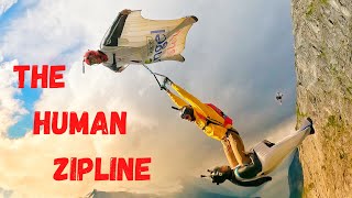 WORLD'S FIRST ZIPLINE TO WINGSUIT RODEO BASEJUMP FULL VIDEO