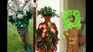 🎉DISFRAZ DE ARBOL 🎁   ideas 💡 para DISFRACES DE PRIMAVERA