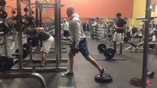 Accentuated ROM Split Squat