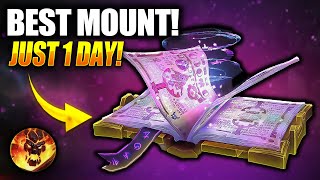 The Best Mount In WoW! Spelltome Mount | How To GET in 1 DAY! Guide WoW Dragonflight