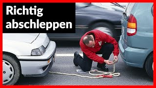 Abschleppstange an Anhängerkupplung / Abschlepphaken / Abschleppöse ✓  Befestigung und Vergleich 