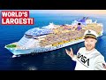 97hrs on worlds largest cruise ship in first class