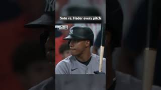 EVERY PITCH of Juan Soto’s clutch at bat against Josh Hader #yankees #mlb #baseball #newyork