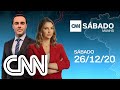AO VIVO: CNN SÁBADO MANHÃ - 26/12/2020