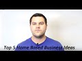 Home Based Business Ideas For Seniors - My Top 5 Ways To Make Money From Home