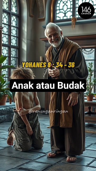 Anak atau Budak #motivasikristen #siramanrohanikristen #renunganrohanikristen #rohanikristen