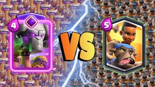 Evolved Battle Ram Vs Ram Rider - Clash Royale Challenge