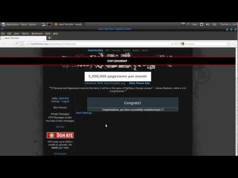 Spoonfeeding Hacking - HackThisSite.org Basic Mission 7