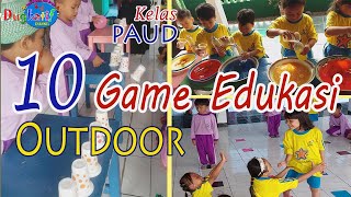 10 GAME EDUKASI Asik Dan Menyenangkan (OUTDOOR) Untuk TK/PAUD Back Sound @Lagu Bunda Ina INDONESIAKU screenshot 2