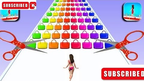 Clothes Runner Game 3D New Max Level Gameplay Walkthrough Update Trailer iOS, Android Mobile Game