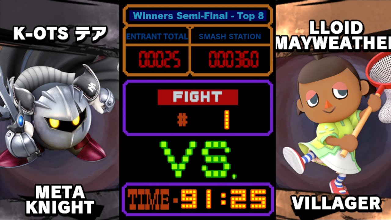 Smash Station: #360 - K-OTS テア vs HoP | Lloid Mayweather - Winners Semi-Final - Top 8