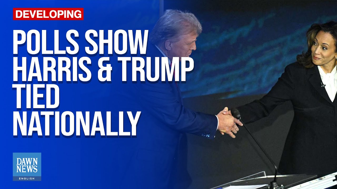 Polls Show Harris And Trump Tied Nationally, Tight Race In Pennsylvania ...