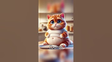 Granny, No More Food, I Will Explode | Cat Story 🙀💣#cat #kitten #granny #catlover #cute #funnycats