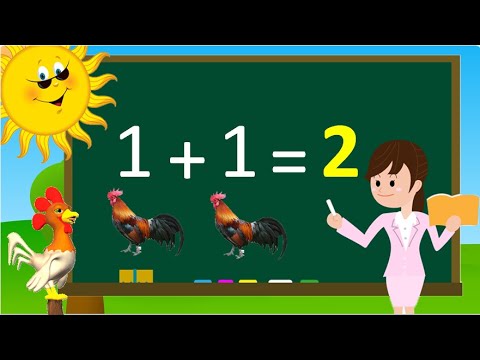 Video Thanh nấm - Toán lớp 1: Dạy bé học phép toán cộng... - youtube