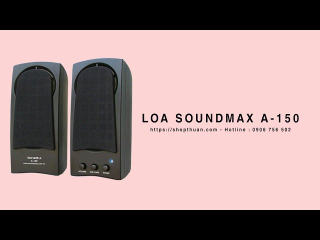 Loa Vi Tính 2.0 SoundMax A-150 | shopthuan.com - Hotline : 0906 756 502