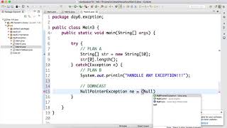 Day-6 Catching #NullPointerException in Java.