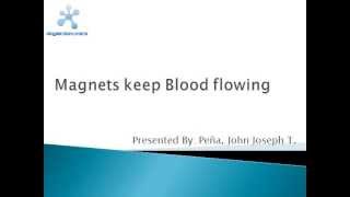 Magnets keep Blood flowing