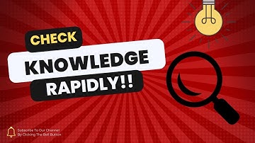 Ultimate quiz challenge |Boost your knowledge skills fast with quick learning| [2024]