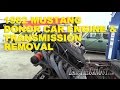 1982 Mustang Donor Car Engine & Transmission Removal #FairmontProject -EricTheCarGuy