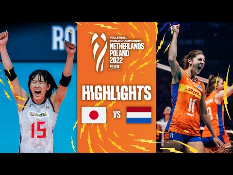 🇯🇵 JPN vs. 🇳🇱 NED - Highlights  Phase 2| Women's World Championship 2022