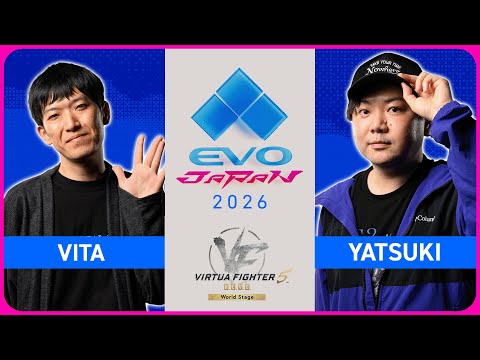Evo Japan 2026: Virtua Fighter 5 R.E.V.O. World Stage | Yatsuki vs VITA | Losers Semifinal